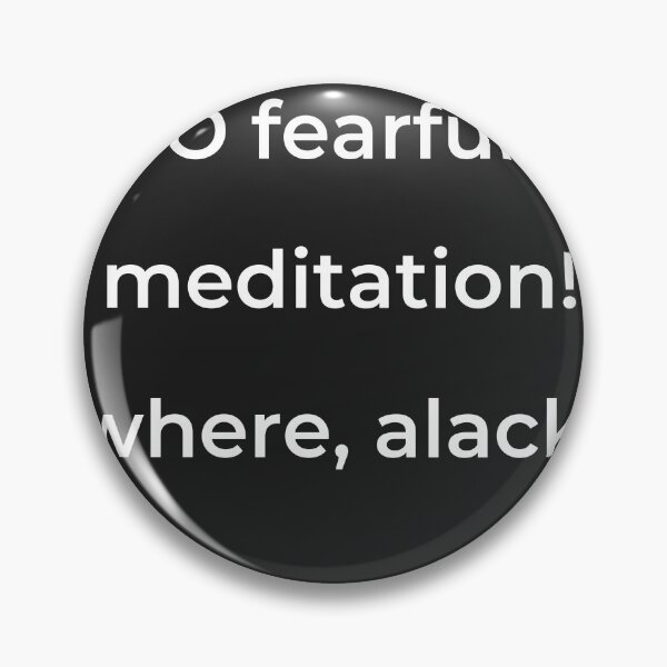Item preview, “O fearful meditation! where, alack,” - print white designed and sold by ariksworld.