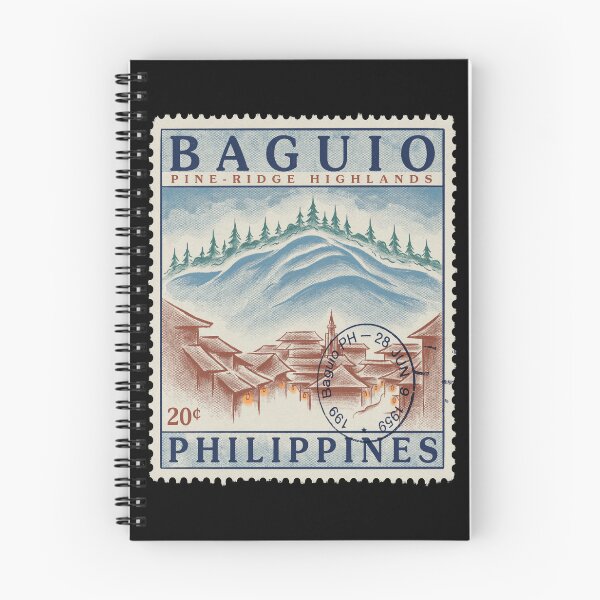 Item preview, Baguio Philippines Pine Ridge Hill City Stamp Sticker designed and sold by stickercuffs.