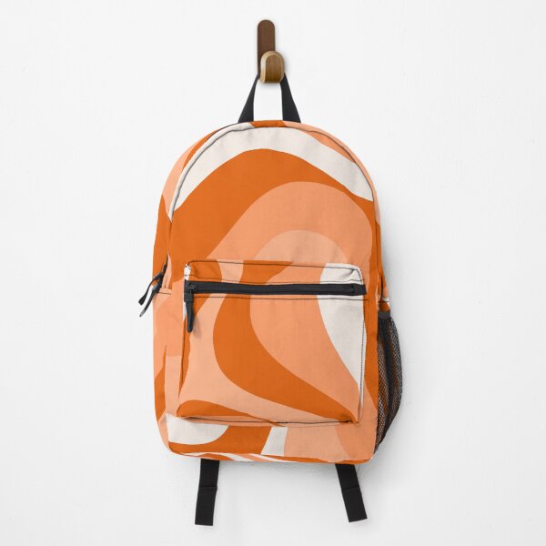 Item preview, Liquid Swirl Retro Abstract in oranges tones, Cream, and White designed and sold by Differenceee.