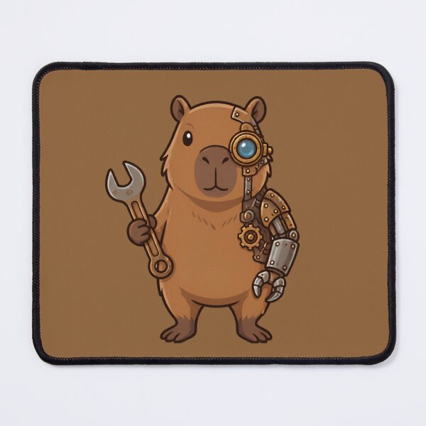 Item preview, Steampunk Capybara Mechanic designed and sold by Ivy-Triggs.
