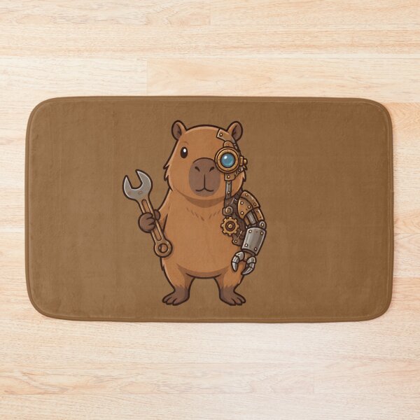 Item preview, Steampunk Capybara Mechanic designed and sold by Ivy-Triggs.