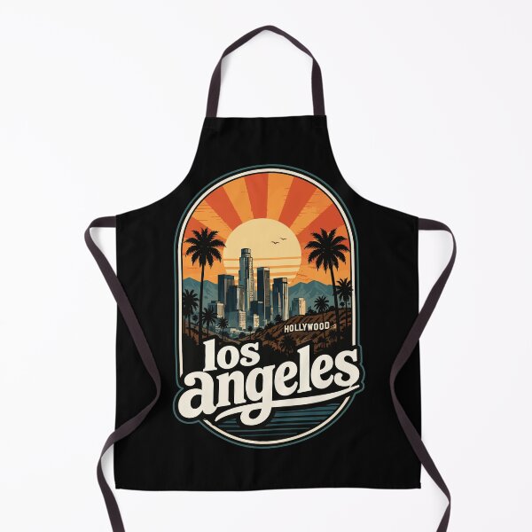 Item preview, Hollywood Los Angeles California Retro Travel designed and sold by TomFrontierArt.