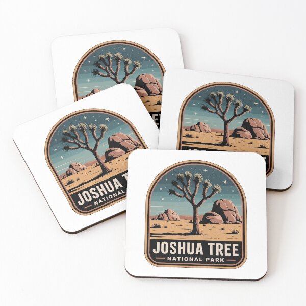 Item preview, Joshua Tree National Park Vintage Travel Badge designed and sold by Teelogic.