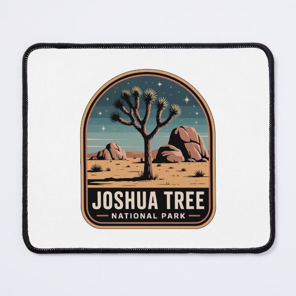 Item preview, Joshua Tree National Park Vintage Travel Badge designed and sold by Teelogic.