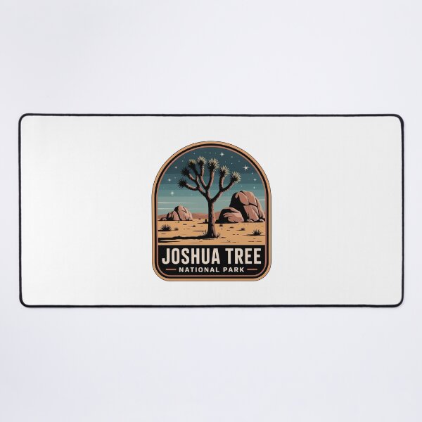 Item preview, Joshua Tree National Park Vintage Travel Badge designed and sold by Teelogic.