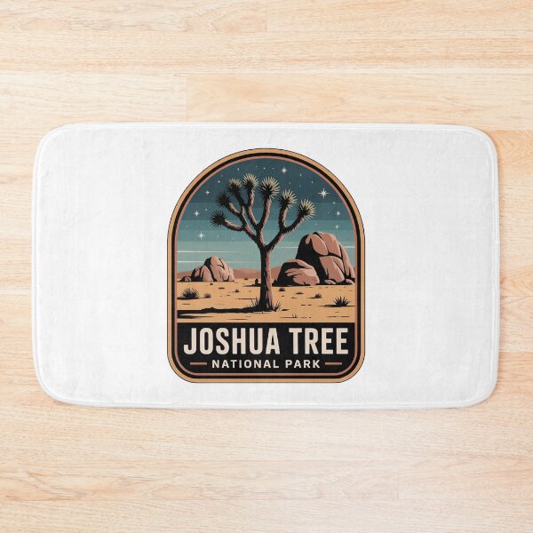 Item preview, Joshua Tree National Park Vintage Travel Badge designed and sold by Teelogic.