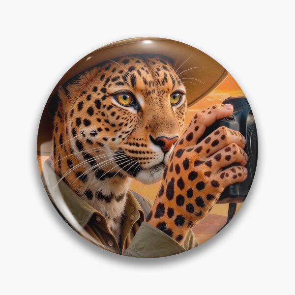 Item preview, Leopard Photographer Safari designed and sold by HybridA-2.