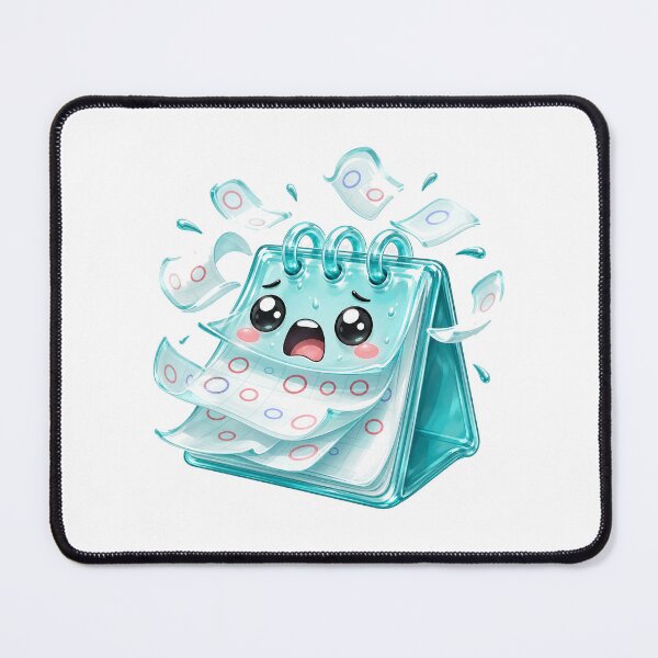 Item preview, Too Many Deadlines - Jelly Desk Calendar Chaos designed and sold by GoverArt.