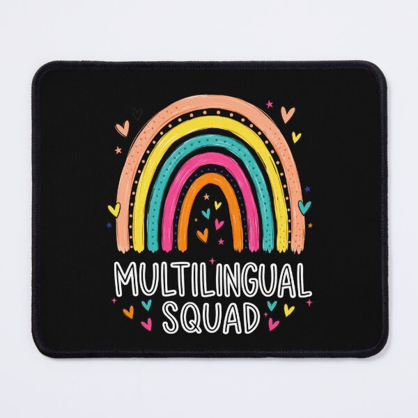 Item preview, Multilingual Squad Language Teacher designed and sold by BoldThreadLab.