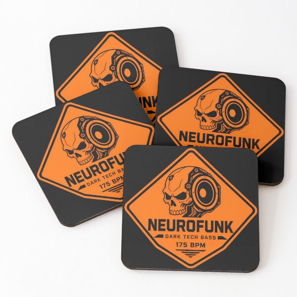 Item preview, Neurofunk DNB Dark Tech Bass Sign designed and sold by  ZenRave Designs.