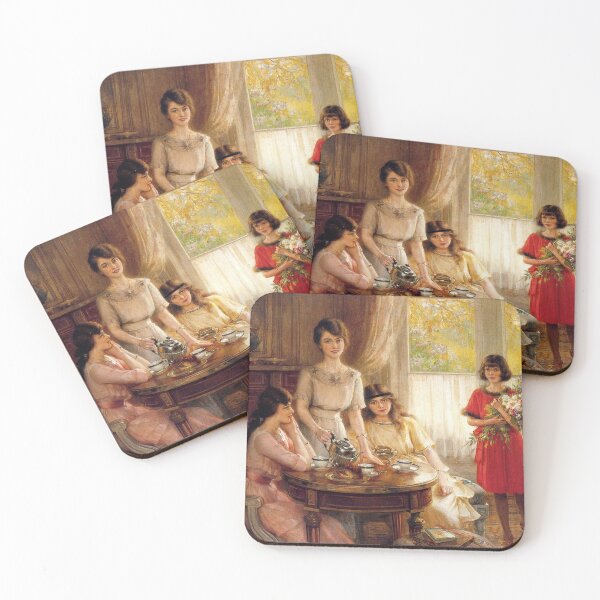 Item preview, Tea Time -Albert Lynch designed and sold by tomorrowsart.