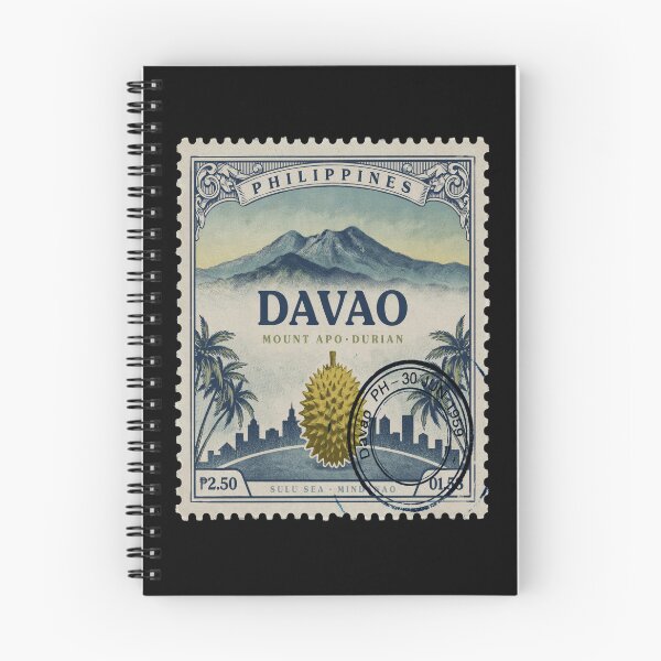 Item preview, Davao Philippines Mount Apo Durian Crest Stamp Sticker designed and sold by stickercuffs.