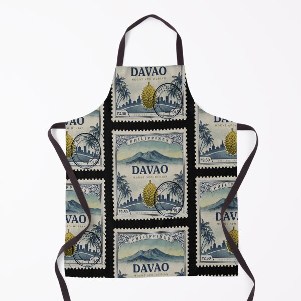 Item preview, Davao Philippines Mount Apo Durian Crest Stamp Sticker designed and sold by stickercuffs.