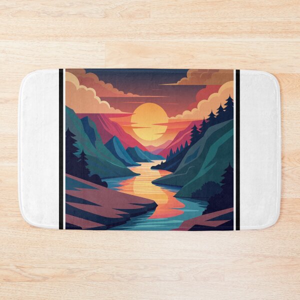 Item preview, Silent Mountain Valley designed and sold by PabloOriginals.