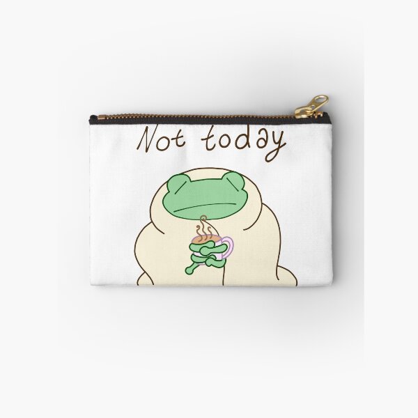 Item preview, Not today frog designed and sold by lilanxietychan.