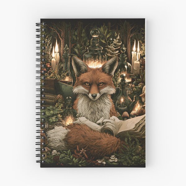 Item preview, Forest Alchemist – Mystical Fox Cottagecore Witch Design designed and sold by KAM-KAM-STORE.