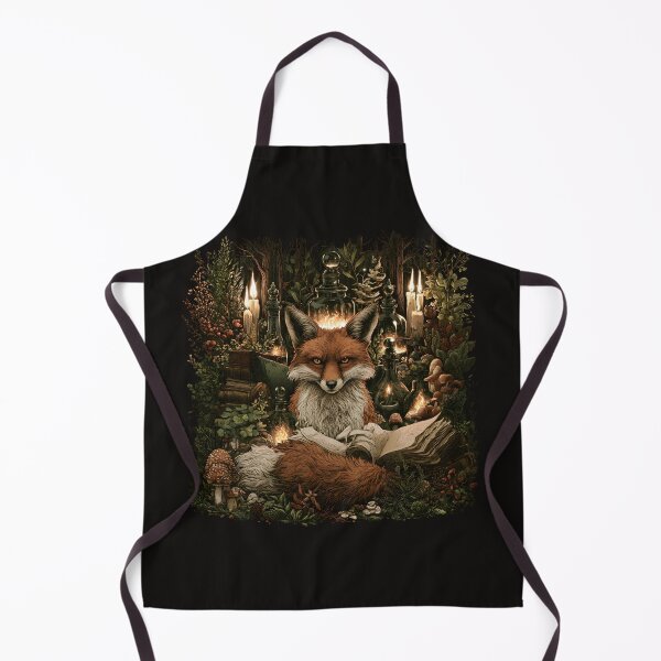 Item preview, Forest Alchemist – Mystical Fox Cottagecore Witch Design designed and sold by KAM-KAM-STORE.