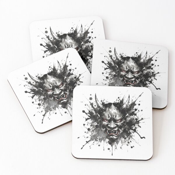 Item preview, The Mask of Regret - Japanese Hannya Seinen Art designed and sold by NeoSeinen.