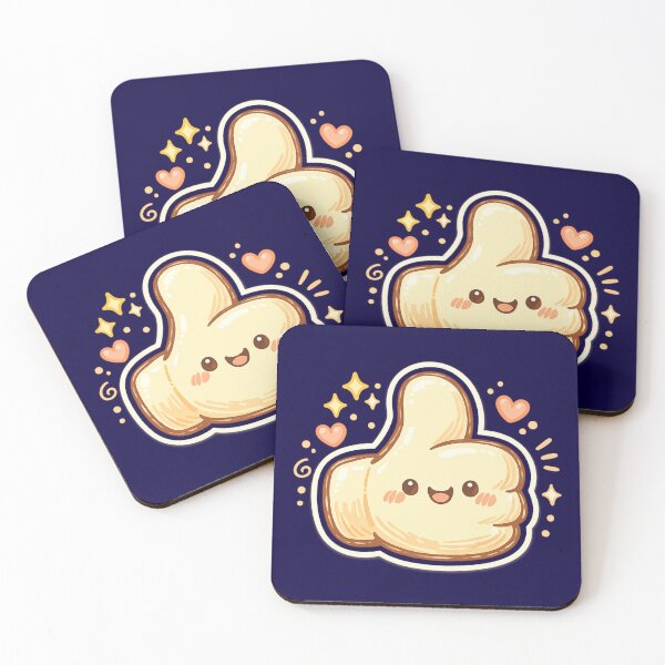 Item preview, Kawaii style Thumbs Up designed and sold by DesignPrePress.