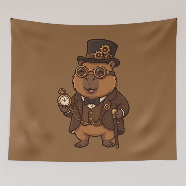 Item preview, Steampunk Gentleman Capybara designed and sold by Ivy-Triggs.