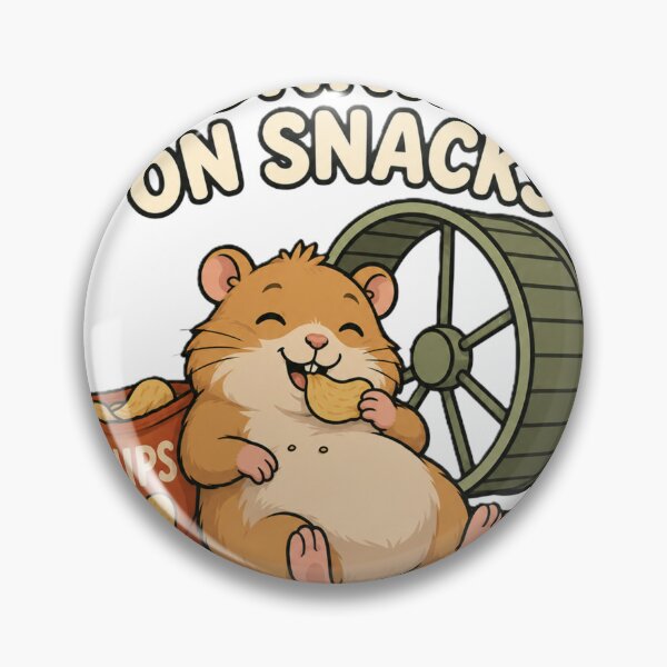 Item preview, Running on Snacks | Cute Hamster Workout | Funny Fitness & Food Lover T-Shirt designed and sold by BabiesNanimals.
