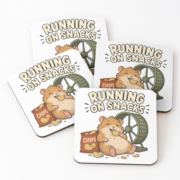 Item preview, Running on Snacks | Cute Hamster Workout | Funny Fitness & Food Lover T-Shirt designed and sold by BabiesNanimals.