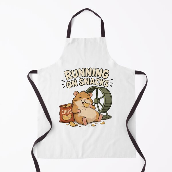 Item preview, Running on Snacks | Cute Hamster Workout | Funny Fitness & Food Lover T-Shirt designed and sold by BabiesNanimals.