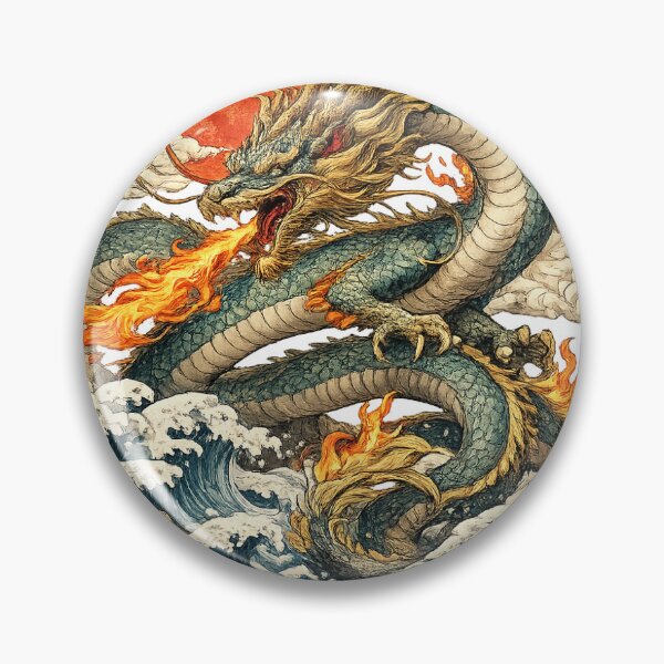 Artikelvorschau, Japanischer Drache entworfen und verkauft von Daihuku2525.