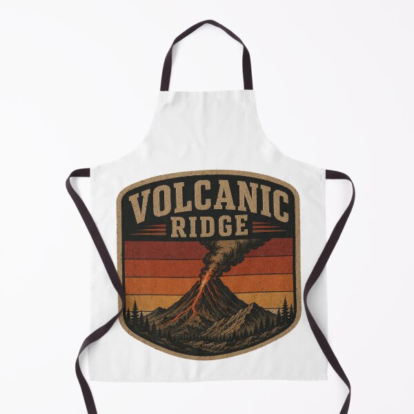 Item preview, Volcanic Ridge Retro Emblem designed and sold by Vexorask.