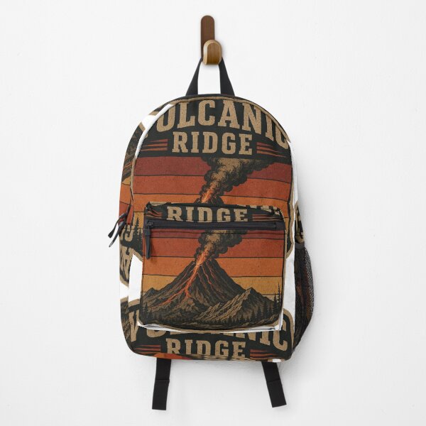 Item preview, Volcanic Ridge Retro Emblem designed and sold by Vexorask.