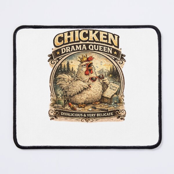Item preview, Chicken Drama Queen designed and sold by PeterPunkt.