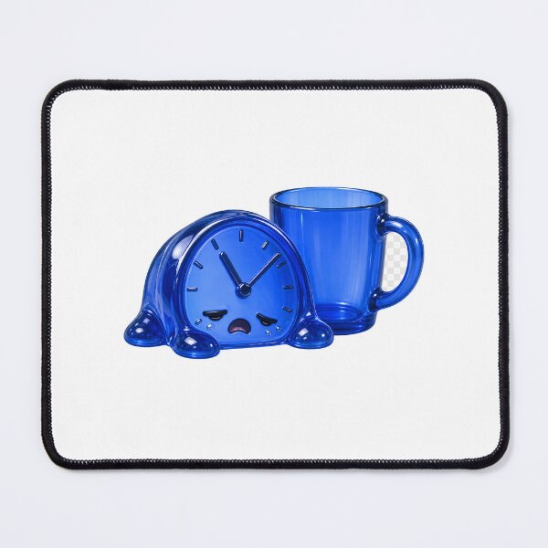 Item preview, Exhausted Jelly Desk Clock and Empty Mug designed and sold by GoverArt.