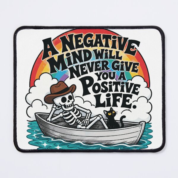 Item preview, Inspirational Quotes A Negative Mind Will Never Give You Positive Life designed and sold by francous03.