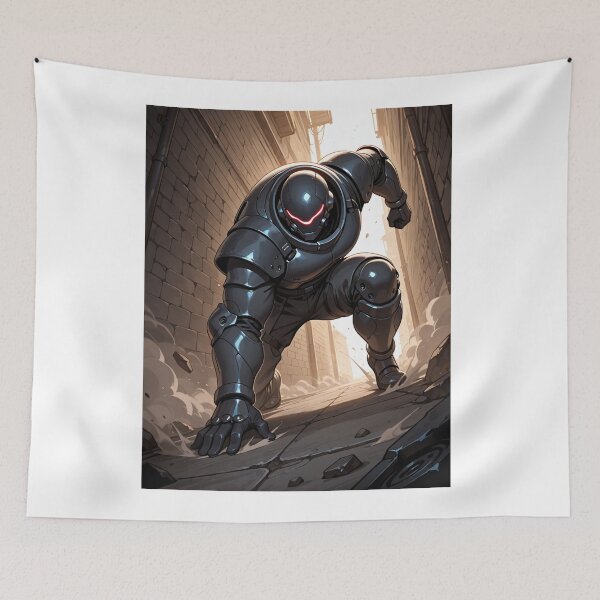 Item preview, Science Fiction - Cybernetic Character, Metallic Glimmers in a Post-Apocalyptic Setting designed and sold by AnimeShin.