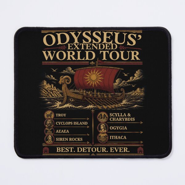 Item preview, Odysseus World Tour | Greek Mythology | Ancient Adventure designed and sold by Reverielook.