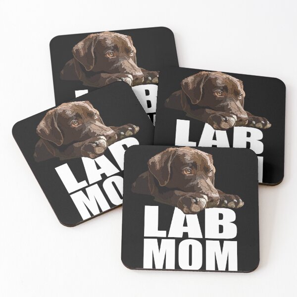 Item preview, Chocolate Labrador Mom designed and sold by Just-Arts-4U.