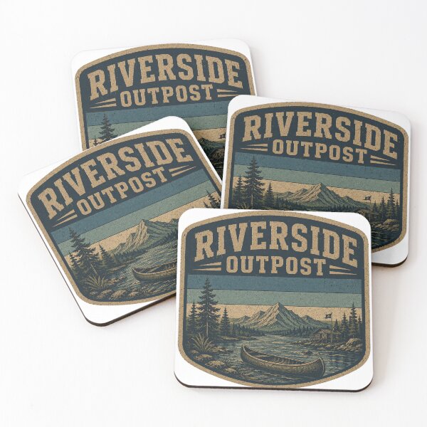 Item preview, Riverside Outpost Vintage Badge  designed and sold by Vexorask.