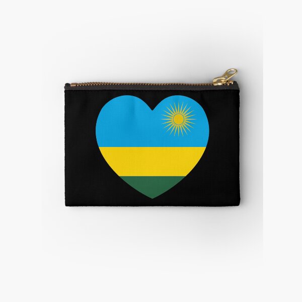 Item preview, Rwanda Flag Heart RW designed and sold by shitpostee.