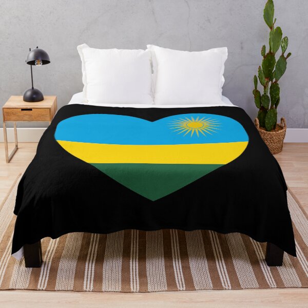 Item preview, Rwanda Flag Heart RW designed and sold by shitpostee.