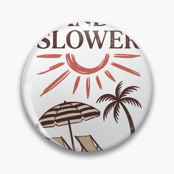 Item preview, Wander Slower Beach T-Shirt | Vintage Summer Vacation Typography Tee designed and sold by GlobuddyStore.