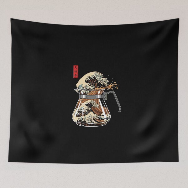 Item preview, 天明茶 Japanese Wave Coffee Lover designed and sold by PopStars1993.