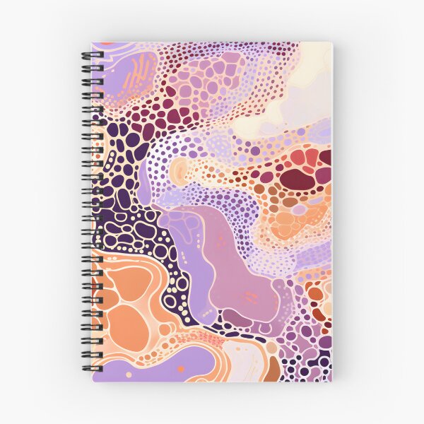 Item preview, Aboriginal Inspired Dot Art - With Pastel Lavender Terracotta designed and sold by GrinGalore.