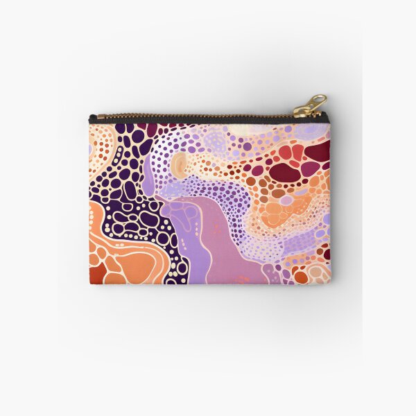 Item preview, Aboriginal Inspired Dot Art - With Pastel Lavender Terracotta designed and sold by GrinGalore.