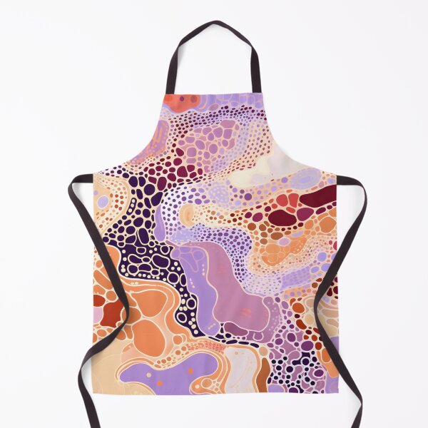 Item preview, Aboriginal Inspired Dot Art - With Pastel Lavender Terracotta designed and sold by GrinGalore.
