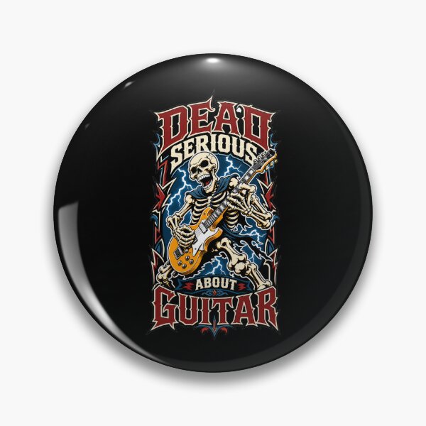 Item preview, Dead Serious About Guitar designed and sold by Wilcox PhotoArt.