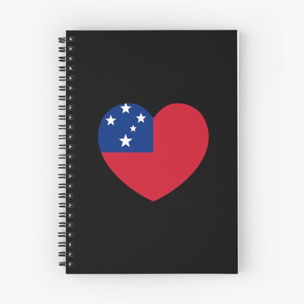 Item preview, Samoa Flag Heart WS designed and sold by shitpostee.