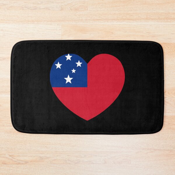 Item preview, Samoa Flag Heart WS designed and sold by shitpostee.