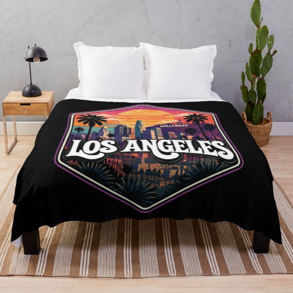 Item preview, Hollywood Los Angeles California Trippy Travel designed and sold by TomFrontierArt.