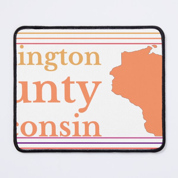 Item preview, Washington County Wisconsin Highlighted on State Map designed and sold by TheIconSmith.