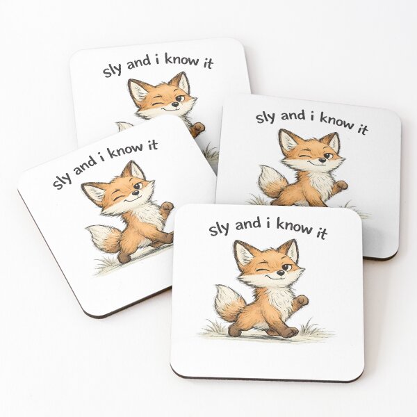 Item preview, Funny Sly And I Know It Fox Shirt | Fox Pun Sticker | Confident Fox Gift | Sassy Humor Tee designed and sold by Moonveil_Studio.